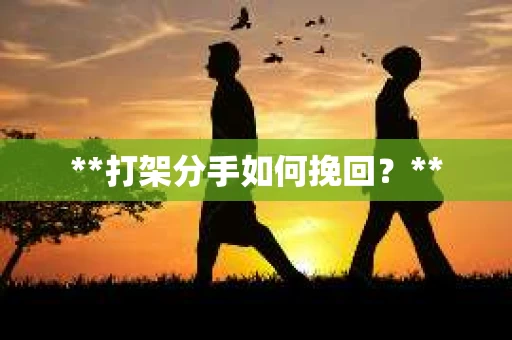 **打架分手如何挽回？**