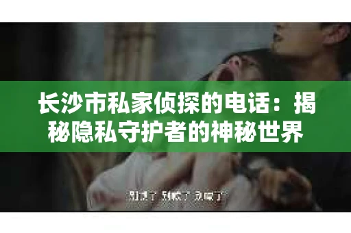 长沙市私家侦探的电话：揭秘隐私守护者的神秘世界
