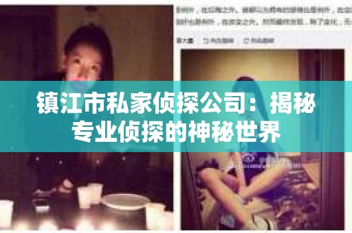 镇江市私家侦探公司：揭秘专业侦探的神秘世界